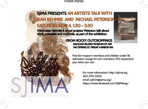 Artist talk at San Juan Islands Museum of Art