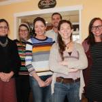 Staff photo/Heather Spaulding Entrepreneurs after the lunch.