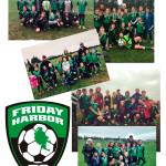 Contributed image/Friday Harbor FC                                All the 2017 soccer teams are represented in this collage.