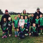 Contributed image/Friday Harbor FC                                The under 11 girls team, coached by Bryan Leighton, finished fourth in their division.