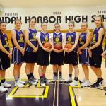 Staff photo/Tate Thomson                                Left to right: Darcy Ayers, Ava Hoffman, Leah Black, Bailee Lambright, Ella Hu, Kiana Woods, Savannah Hoffman, Victoria Polda, Zoe Wegemer, Piper Taylor