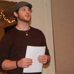 Staff photo/Heather Spaulding                                Nathan Donnelly speaks on preparing for emergencies.