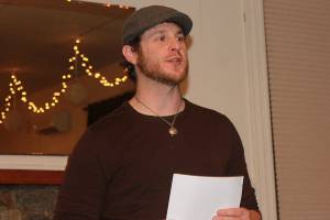 Staff photo/Heather Spaulding                                Nathan Donnelly speaks on preparing for emergencies.