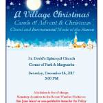 Christmas concert at St. David’s Episcopal Church