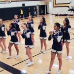 Contributed photo/John Stimpson                                Spirits were held high with the Cheer Squad.