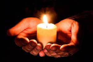 Compassionate candle lighting ceremony