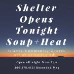 Severe weather shelter prepares to open on Dec. 19
