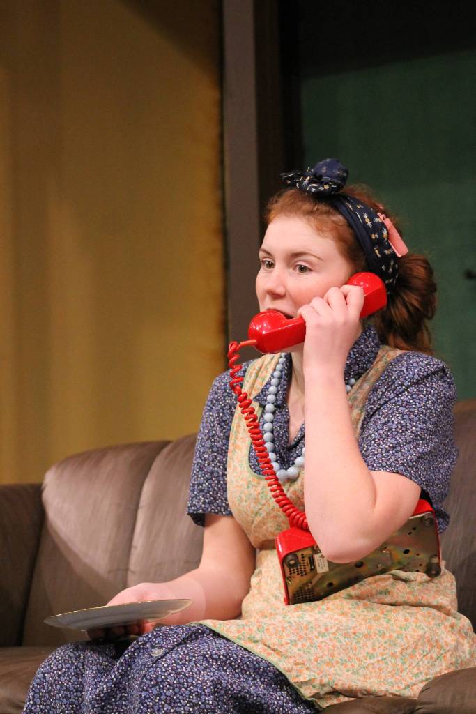 Staff photo/Heather Spaulding Ann Marie Ryan as Dotty.