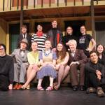 Staff photo/Heather Spaulding The cast of Noises Off.