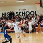 Contributed photo/John Stimpson                                Marshall Clark on his way to another slam dunk.