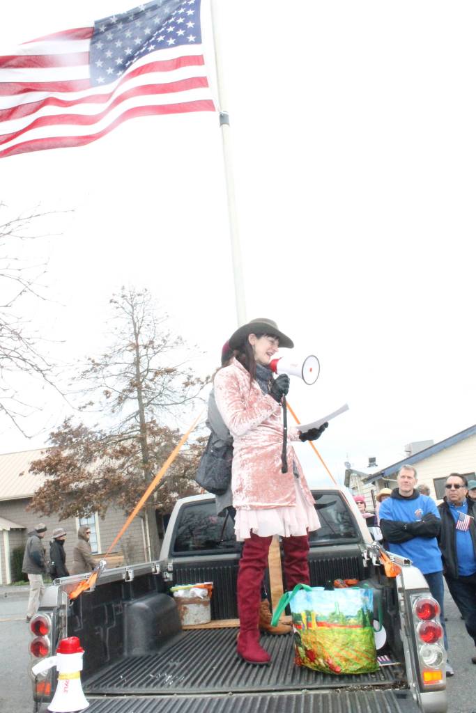Staff photo/Heather Spaulding Amy Herdy encourages millennials to use their power for good.