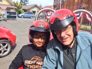 Contributed photo                                Andy Quiroz and Dennis Conrad.