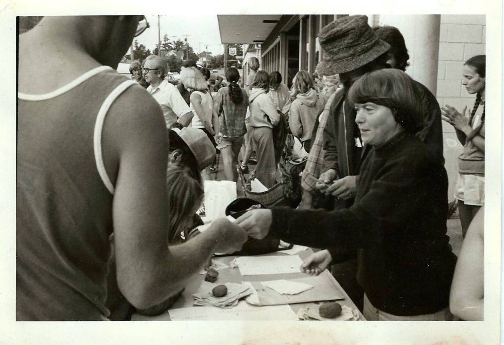 Contributed photo                                Joyce Sobel in Friday Harbor in the 1970s.