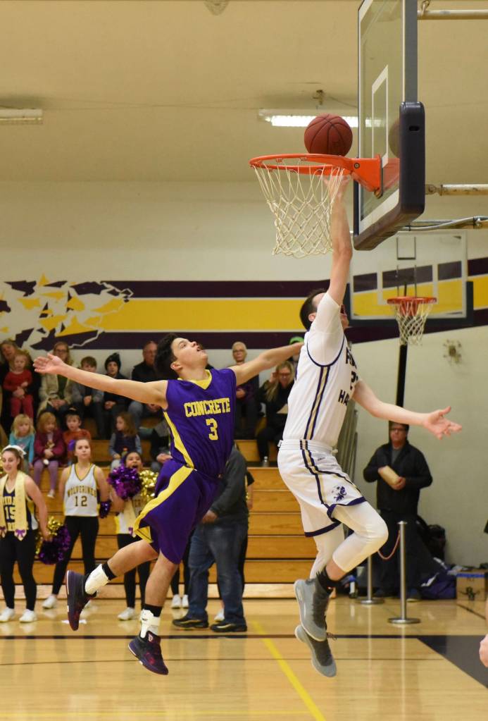 Contributed photo/John Stimpson                                Kyle Mapstead for two more points.