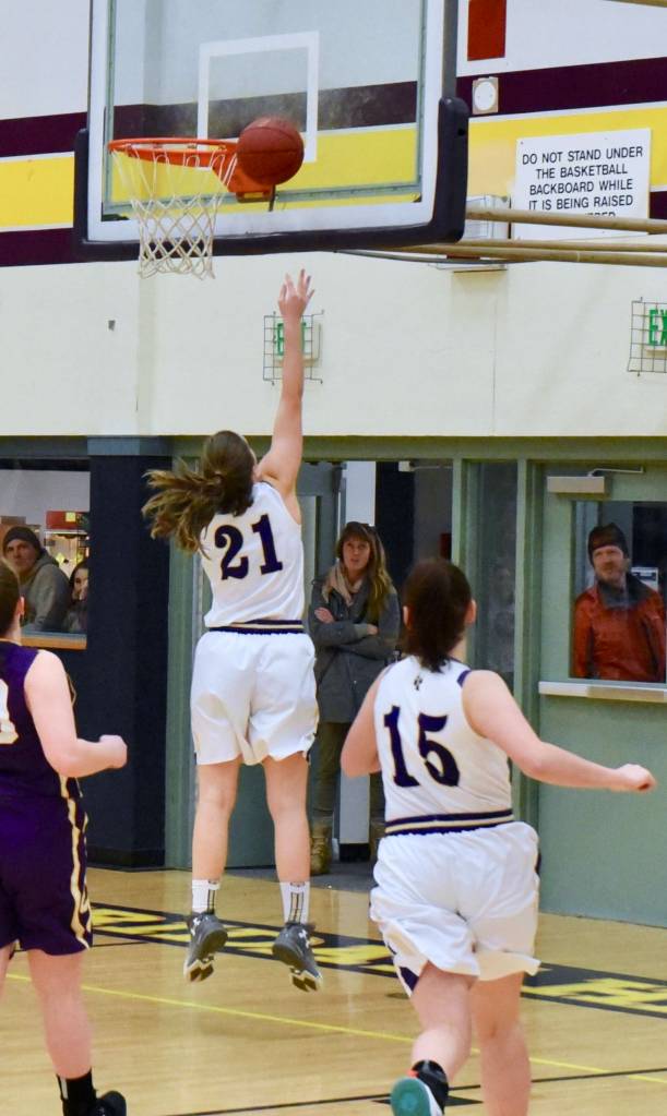 Contributed photo/John Stimpson                                Bailee Lambright for another 2 points.