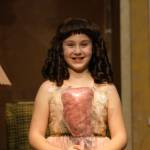 Staff photo/Hayley Day                                Kira Clark, 10, recites a monologue.