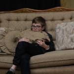 Staff photo/Hayley Day                                Myles Posenjak, 10, plays the main characters son.