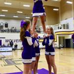 Contributed photo/John Stimpson                                The cheer squad lifted the fans spirit.