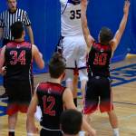 Contributed photo/ John Stimpson                                Marshall Clark scores with a layup shot.