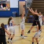 Contributed photo/John Stimpson                                Bailee Lambright puts up a jump shot.