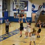 Contributed photo/John Stimpson                                Tori Polda puts in a layup for two points.