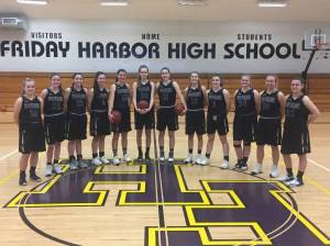Old school meets new media star during Friday Harbor Tiny Radio broadcast for girls basketball
