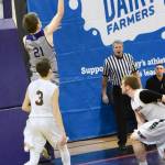 <em><em><strong>Contributed photo/ John Stimpson</strong></em></em>                                <em>Chase Wilson lays up a two-pointer.</em>