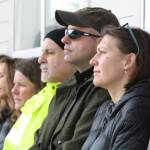 Staff photo/Hayley Day                                Participants of the March 8 training listen to a mock press conference at the event.