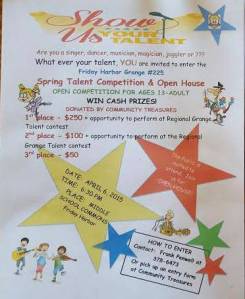 Friday Harbor Grange 225 features spring talent competition