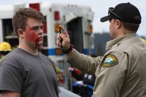 San Juan Island teens take ‘crash’ course on reckless driving