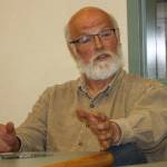 Staff photo/Hayley Day                                San Juan Island School District Board member Jack McKenna discusses the districts prudent fiscal management.