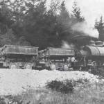 Contributed photo/San Juan Island Historical Musem                                A train on the Roche Harbor Railroad system in 1918.