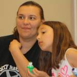 Staff photo/Hayley Day                                Participants at a bingo, sponsored by the Soroptimist International of Friday Harbor, for screen-free week.