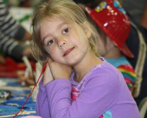 Staff photo/Hayley Day                                Kids enjoy Island Recs Childrens Festival on May 5 at the San Juan County Fairgrounds.
