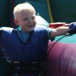 Staff photo/Hayley Day                                Kids enjoy Island Recs Childrens Festival on May 5 at the San Juan County Fairgrounds.
