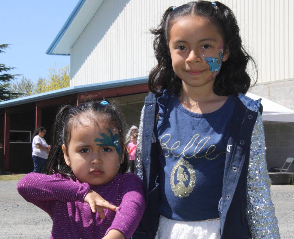 Staff photo/Hayley Day                                Kids enjoy Island Recs Childrens Festival on May 5 at the San Juan County Fairgrounds.