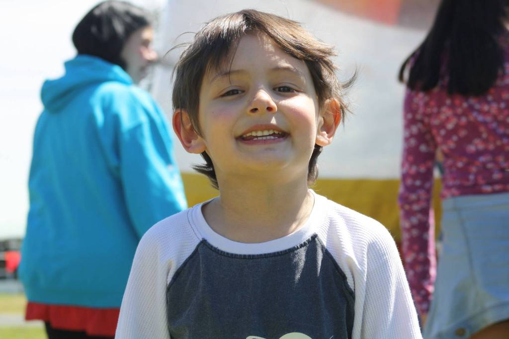 Staff photo/Hayley Day                                Kids enjoy Island Recs Childrens Festival on May 5 at the San Juan County Fairgrounds.