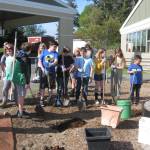 Friday Harbor Elementary Students learn to grow beans