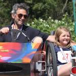 Staff photo/Hayley Day                                Dave Champlin and his granddaughter Lexi, 8.