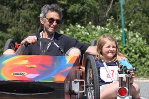 Staff photo/Hayley Day                                Dave Champlin and his granddaughter Lexi, 8.