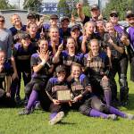 Staff photo/Colleen Armstrong                                Contributed photo.                                From left to right, back row: Mandy Pong, Raylee Miniken, Molly Tangney, Marcella Kirkland, Soma Andrews, coaches Brian Lambright, Bob Pauls, Kirk Holt and Shannon Miniken                                Second row: Rachel Starr, Fallon Taylor, Siri Lindstum, Liz Cruz, Darch Ayers, Bristol Halvorson, Jacqui Olsen                                Third row: Jayna Ott, Olivia Brown, Grace Pauls, Ava Hoffman, Bailee Lambright and Thea Seitz                                Front: Savannah Hoffman and Mili Holt