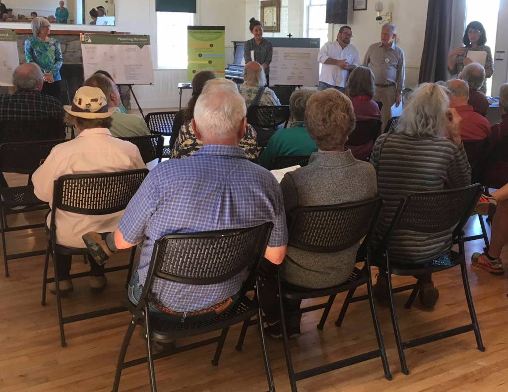 Contributed photo/San Juan Island Library                                Attendees at workshops.