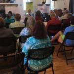 Contributed photo/San Juan Island Library                                Attendees at workshops.