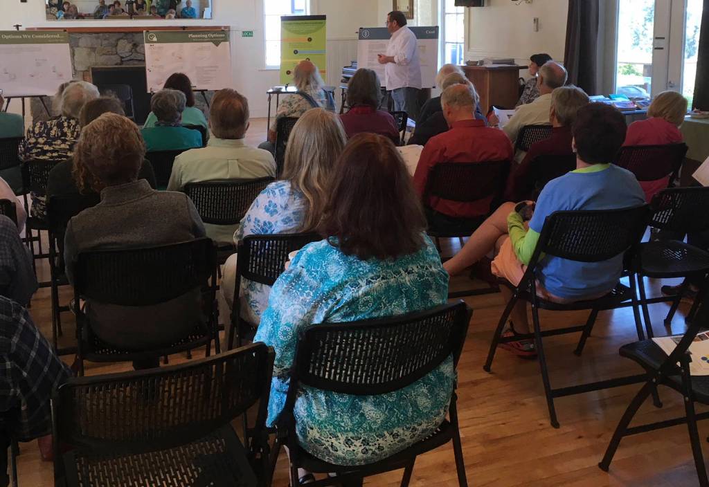 Contributed photo/San Juan Island Library                                Attendees at workshops.