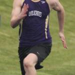 Staff photo/Heather Spaulding                                Players participate in a track meet last April.
