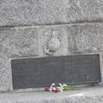 Staff photo/Hayley Day                                Memorial Parks original monument honors the San Juan County soldiers who died in WWI.