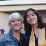 Staff photo/Heather Spaulding. Graduate Ella Hu with her mother.