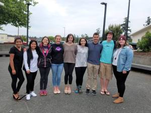 Contributed photo/San Juan Island Community Foundation                                Inskeep scholars.
