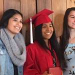 Staff photo/Heather Spaulding. Ana Sanabria with friends.