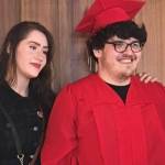 Staff photo/Heather Spaulding. Miles Cabrera with family and friends.